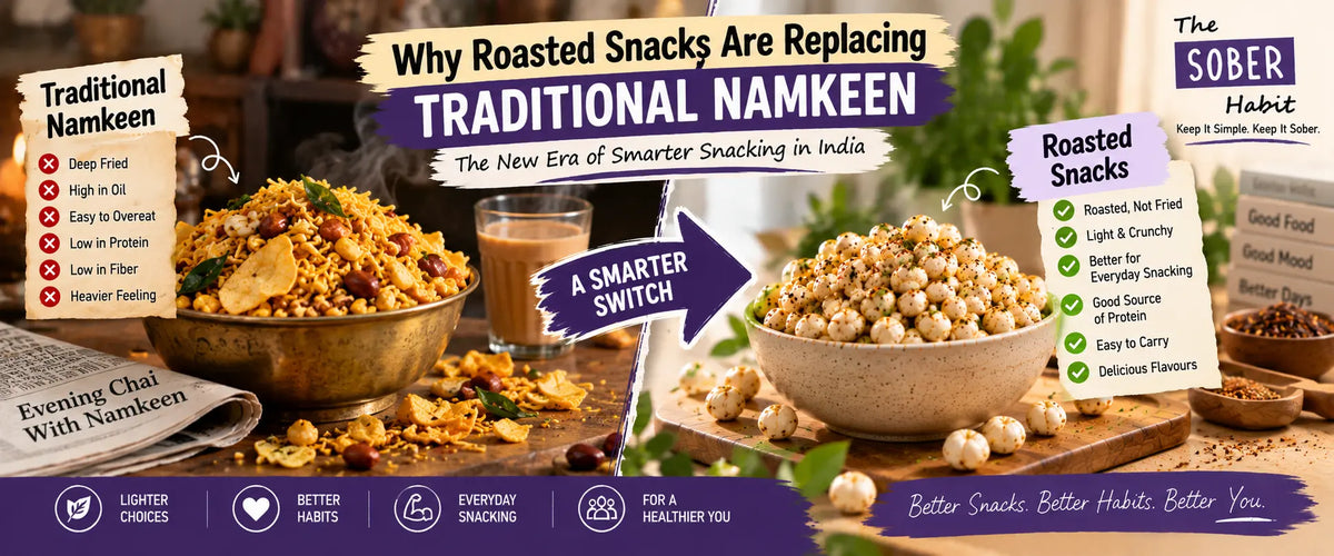 Why Roasted Snacks Are Replacing Traditional Namkeen in India