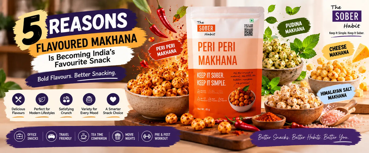 5 Reasons Flavoured Makhana Is Becoming India's Favourite Snack