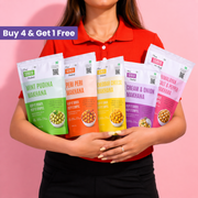 Party Mix Makhana Pack of 5 | Healthy Roasted Fox Nuts