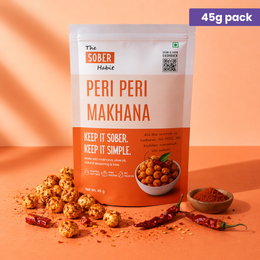 Best Peri Peri Flavoured Makhana Online | The Sober Habit